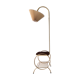 Vintage e-reader floor lamp