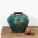 Antique Chinese Emerald Green Ceramic Vase (c.1820)