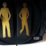 Urban pedestrian fire wall lamp