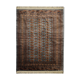 Traditional Hand Made Blue Wool Area Rug- 124x180cm