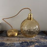 Old ball pendant light