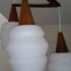 Suspension boomerang Philips design Louis Kalff années 60