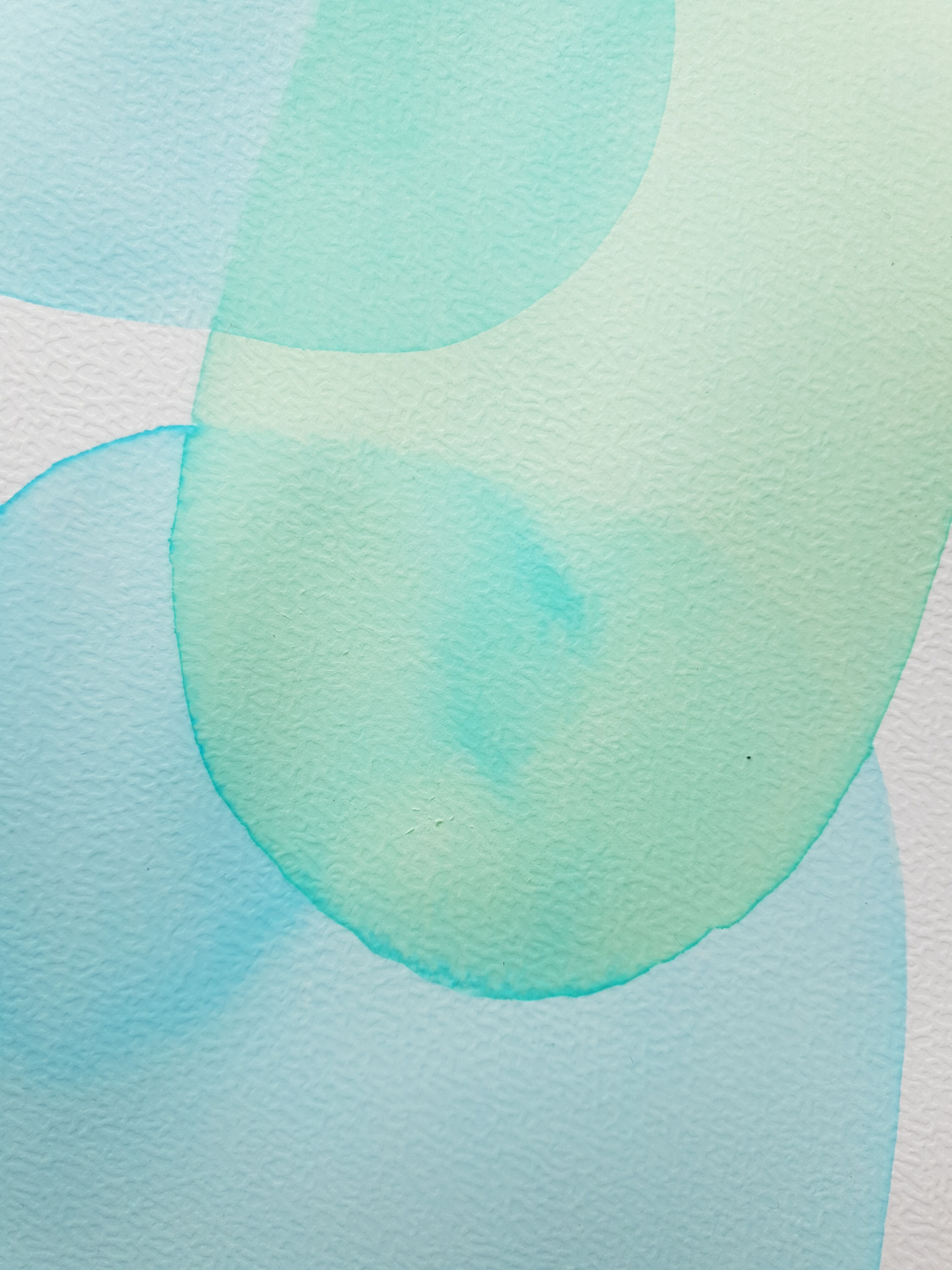 Abstract watercolor painting
