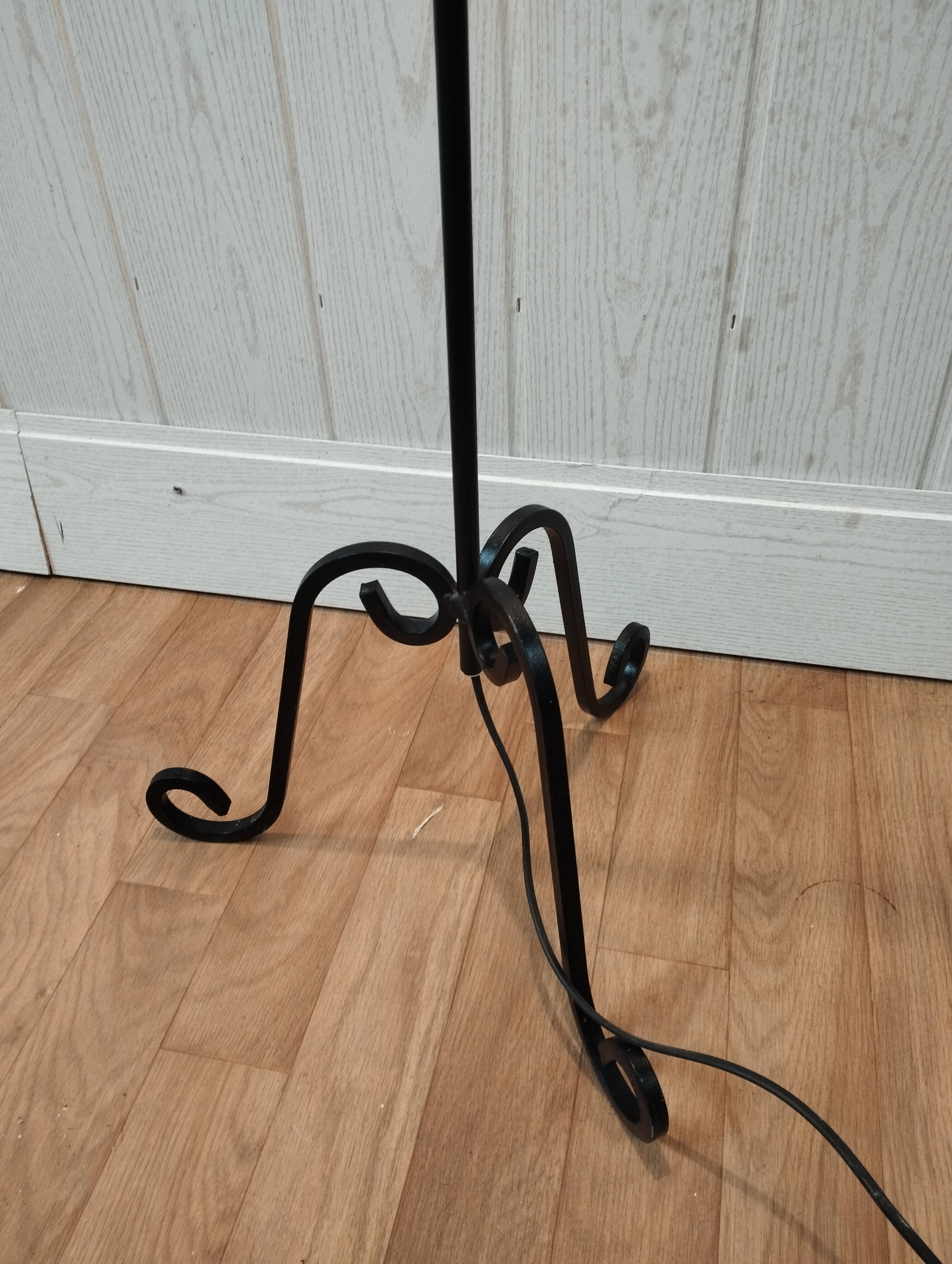 Vintage tripod floor lamp 60s