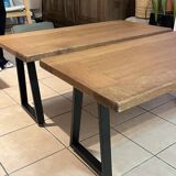 Solid oak coffee table