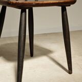 Danish office chair in solid wood