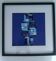 Tableau Vintage Art Optique - Victor Vasarely - Frame 40x40cm