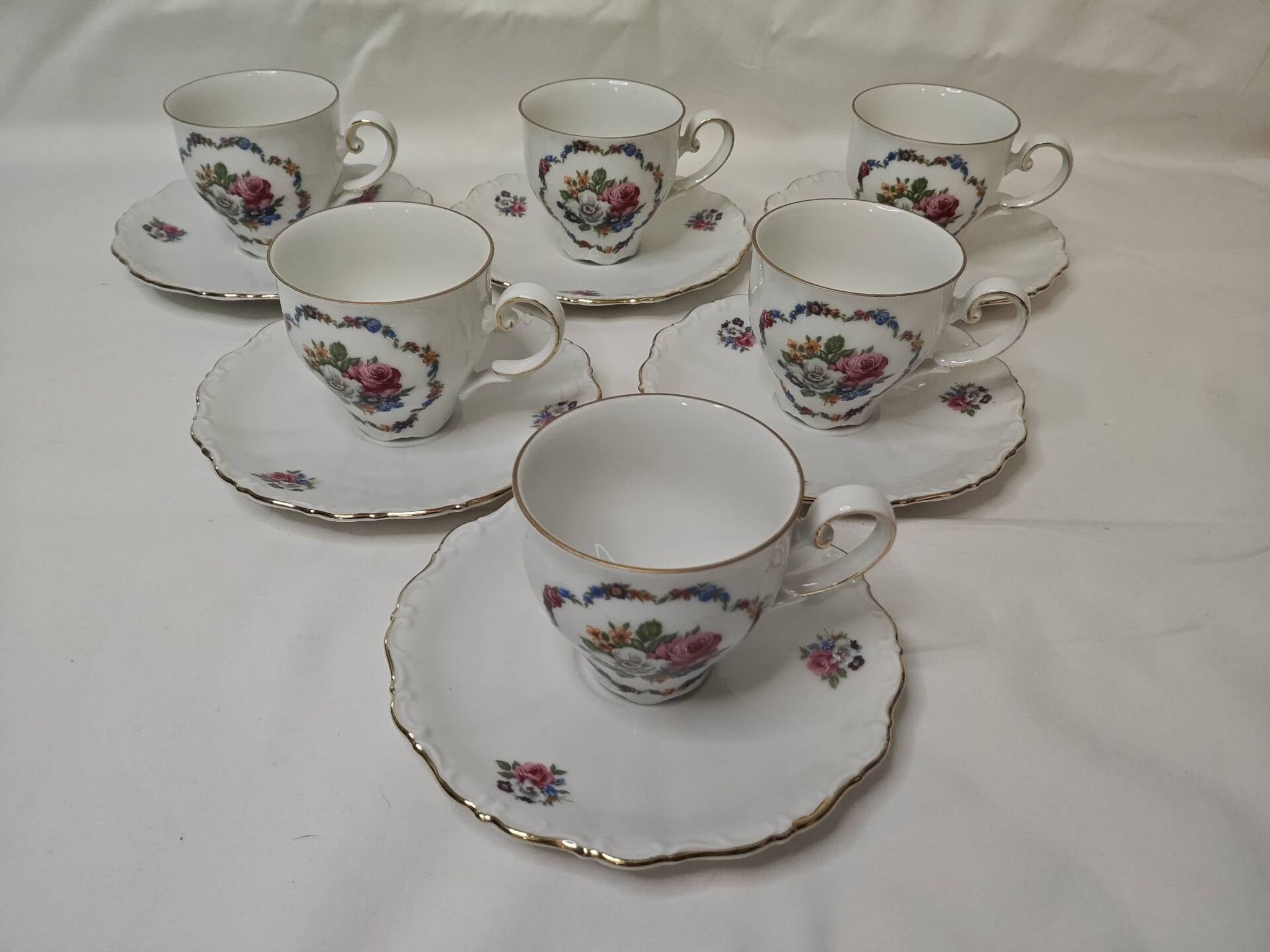 Bavarian tea cups