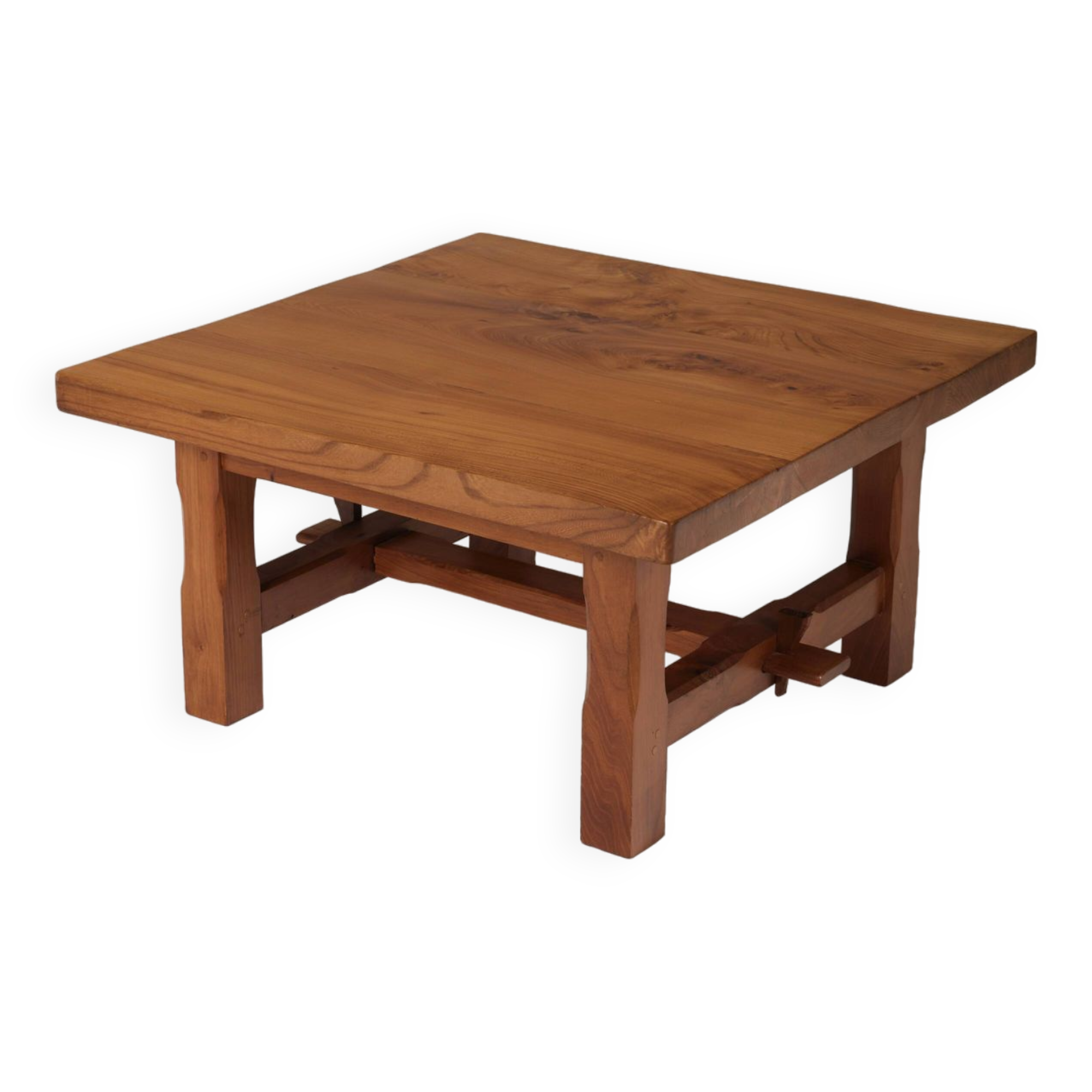 Solid wood coffee table