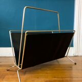 Vintage metal magazine holders
