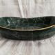 Marbled ceramic soap holder