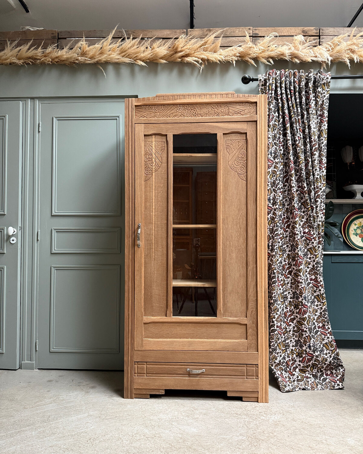 Armoire vitrée Art Déco