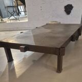 Vintage industrial coffee table, circa 1970