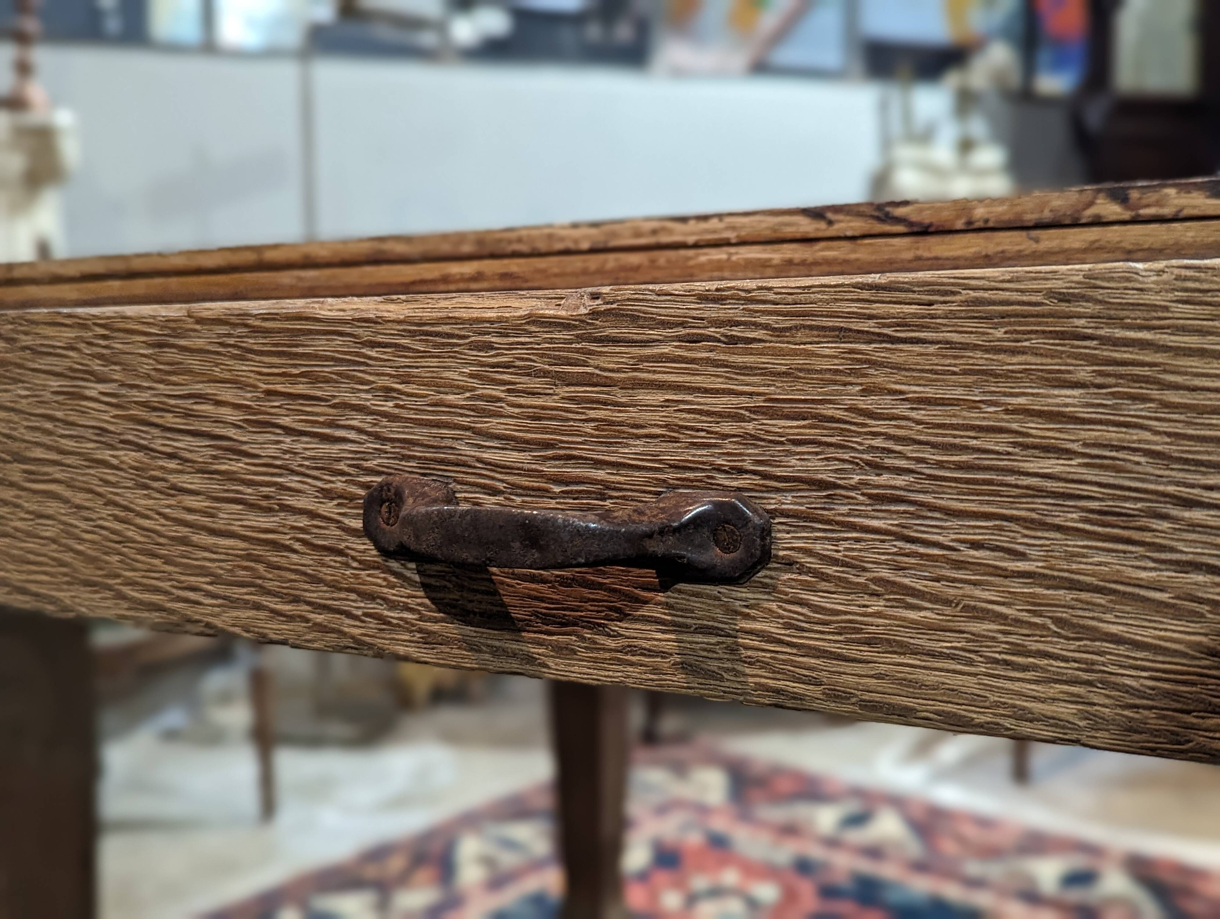 Oak farm table