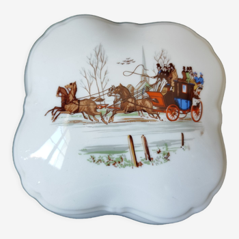 Boite bijou en porcelaine Limoges