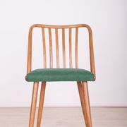 Green Dining Chairs by Antonin Suman for Ton, 1960