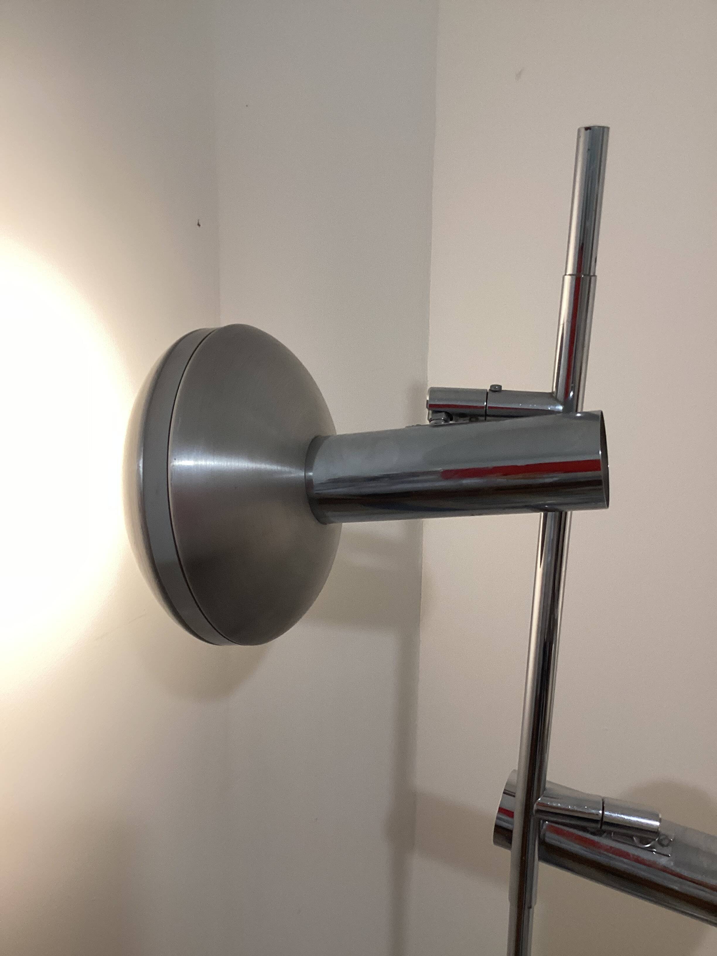 Vintage floor lamp 1970, signed OMI