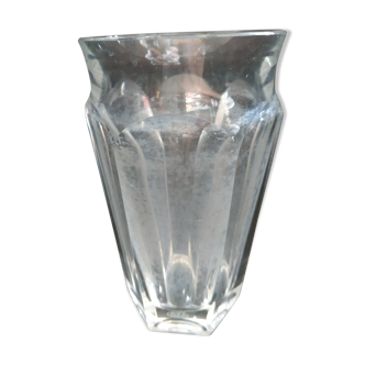 Vase cristal Baccarat petit modèle d'époque xxe