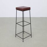 6x Barstool Minimalist, 1960s