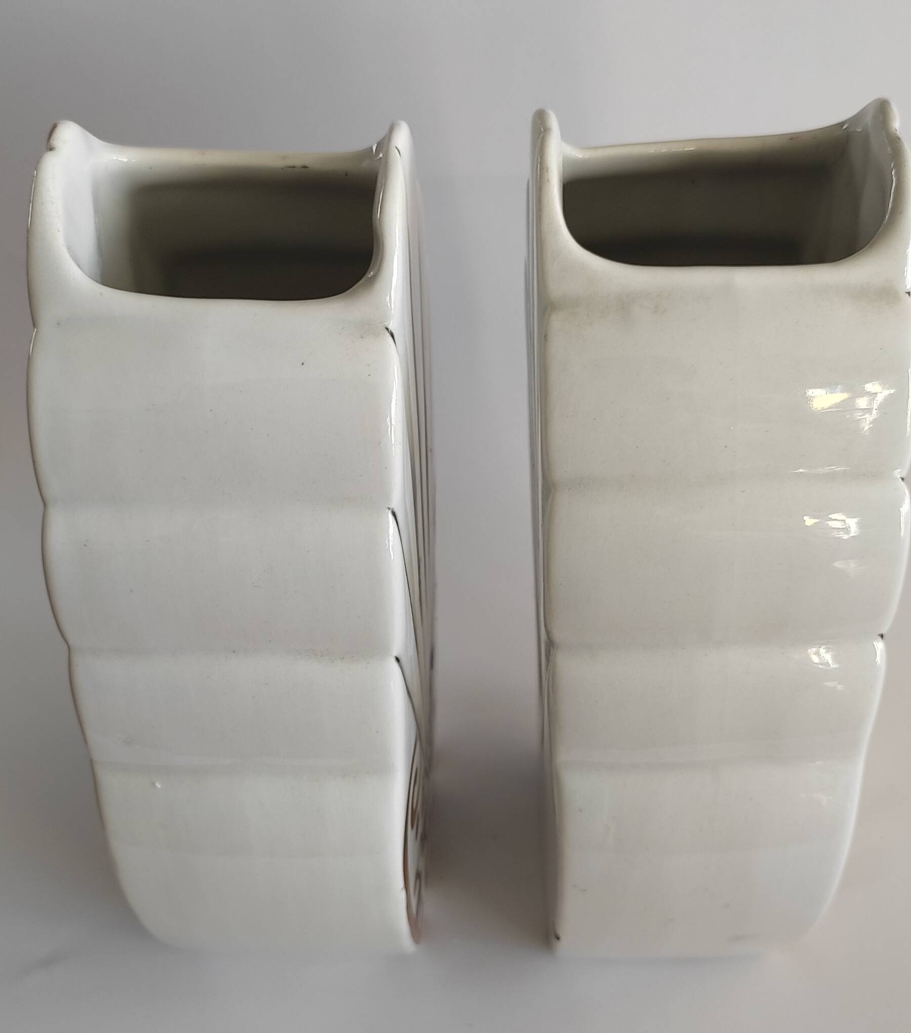 Art Deco vase pair