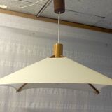 Scandinavian wood and canvas suspension – 60s/70s