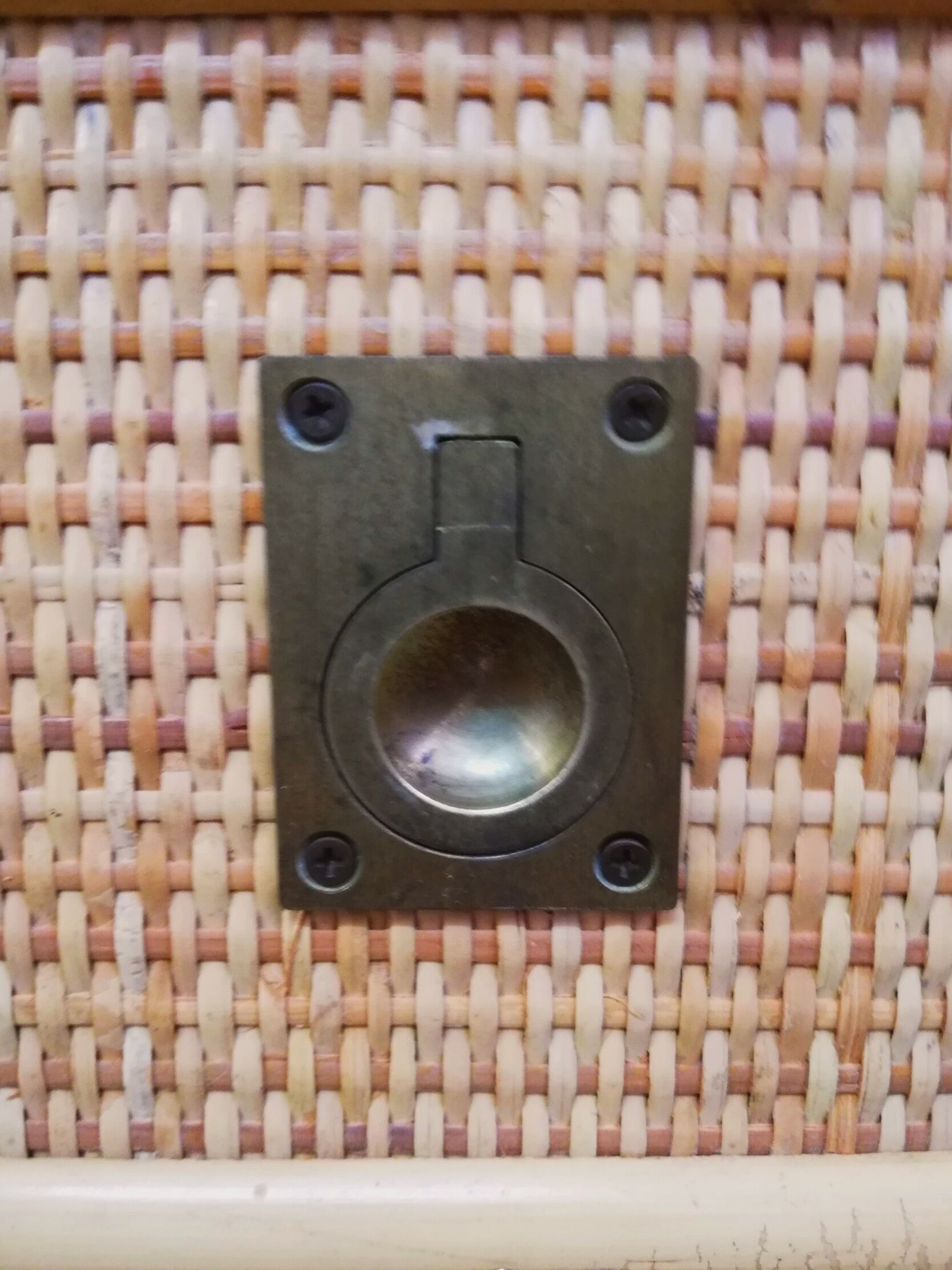 Sideboard Dal Vera Firenze 1970s rattan & bamboo