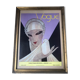 Illustration couverture d'un ancien magazine Vogue sous cadre
