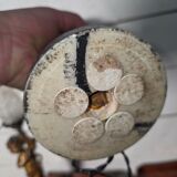 Pair of putti angel lamps from the 19th century.