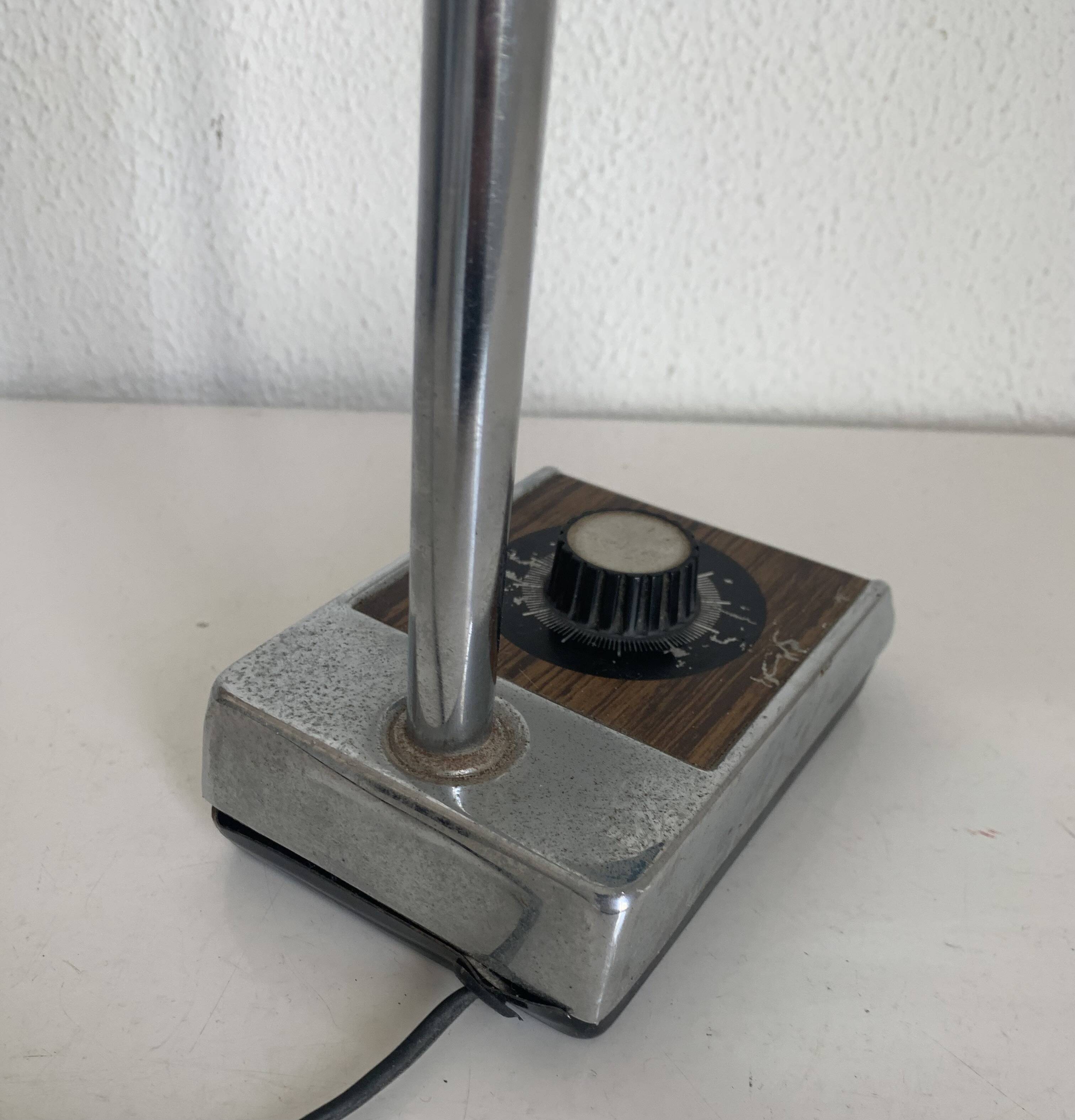 Lampe de bureau, table à variateur Chiely, 1970