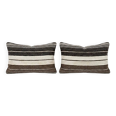 Set of 2 vintage kilim cushion covers 41x61 cm