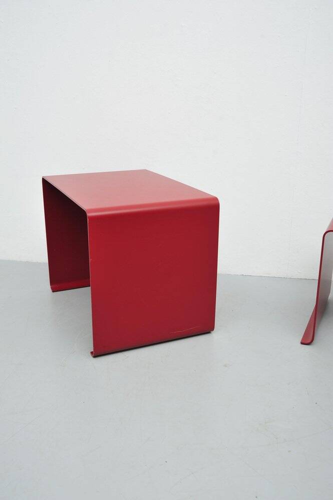 Ensemble de deux tables basses par Dieter Rams et Thomas Merkel, 2001