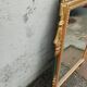 Antique gilded wooden mirror in Louis XVI style