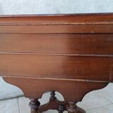 Travailleuse Louis Philippe en acajou