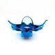 Coupe Centrepiece - Solid Bohemian Crystal - Amethyst Blue