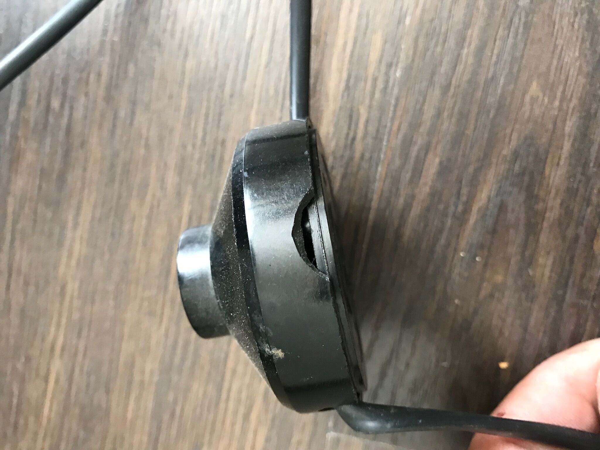 Arc floor lamp gilded stretch 70s