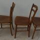4 Lutherrma brand bistro chairs in their patinas – Very good condition