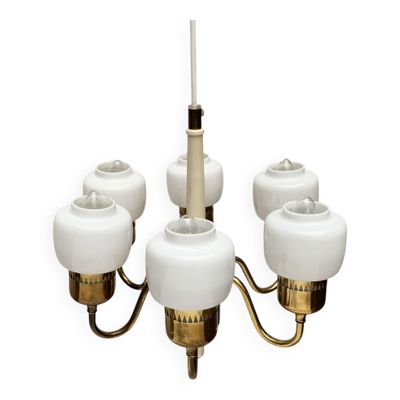 Lustre suédois T526 du milieu du siècle par Hans-Agne Jakobsson pour Hans-Agne Jakobsson AB