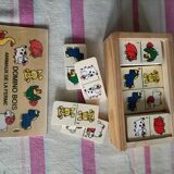 Wooden domino