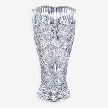 Vase en cristal taillé, 1970