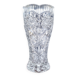Cut crystal vase, 1970