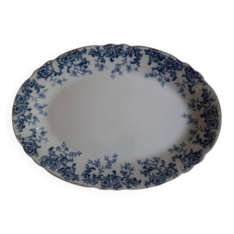 Grand plat anglais fin XIXe Tunstall W. ADAMS & Co 'Gloria'