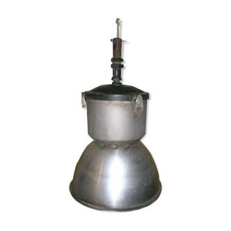 Industrial aluminum pendant light from the 60s/70s