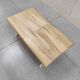 Mango wood coffee table, 90's
