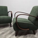 Armchairs by Jindrich Halabala, 1940s