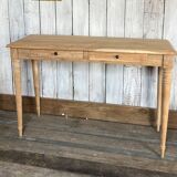 Raw wood console