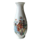 Vase Japonais Traditionnel piriforme peint main. Décor scènes de vie de Geishas. Haut 26,5 cm