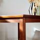 Petite table basse / Bout de canapé géométrique années 50-60