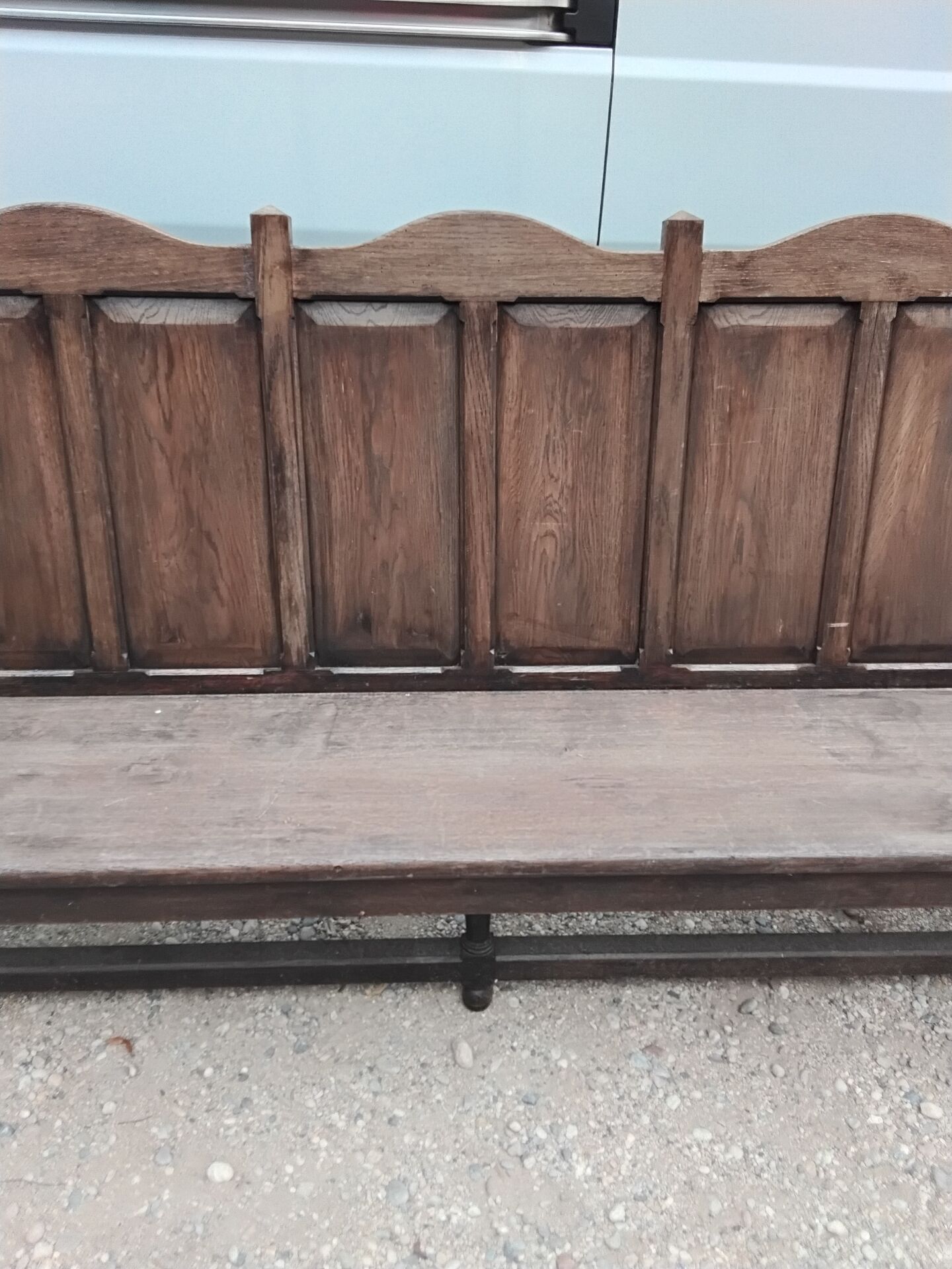 Banc ancien en chêne