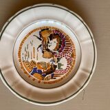 6 assiettes à dessert Longwy