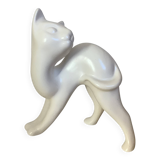 White ceramic cat